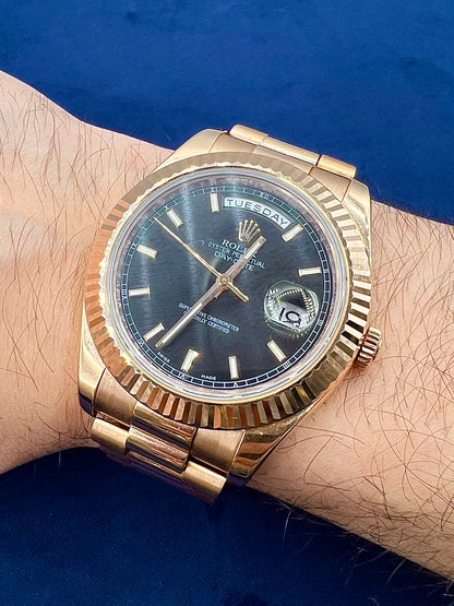 18K Rolex Day-Date Presidential 41mm Rose Gold