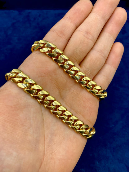 14K Cuban Chain 10.5M 24I