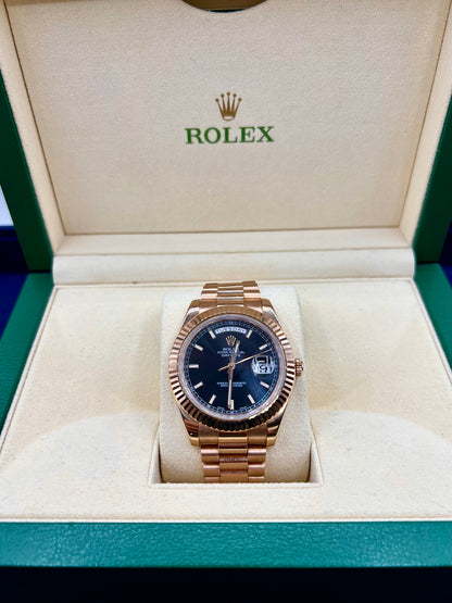 18K Rolex Day-Date Presidential 41mm Rose Gold