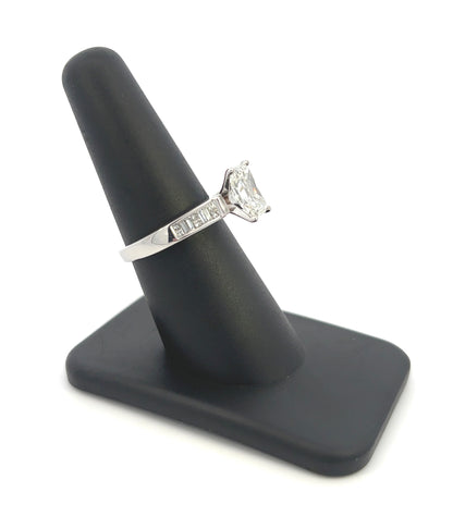 14k Lab Grown Radiant Cut Ring 2.02 CT