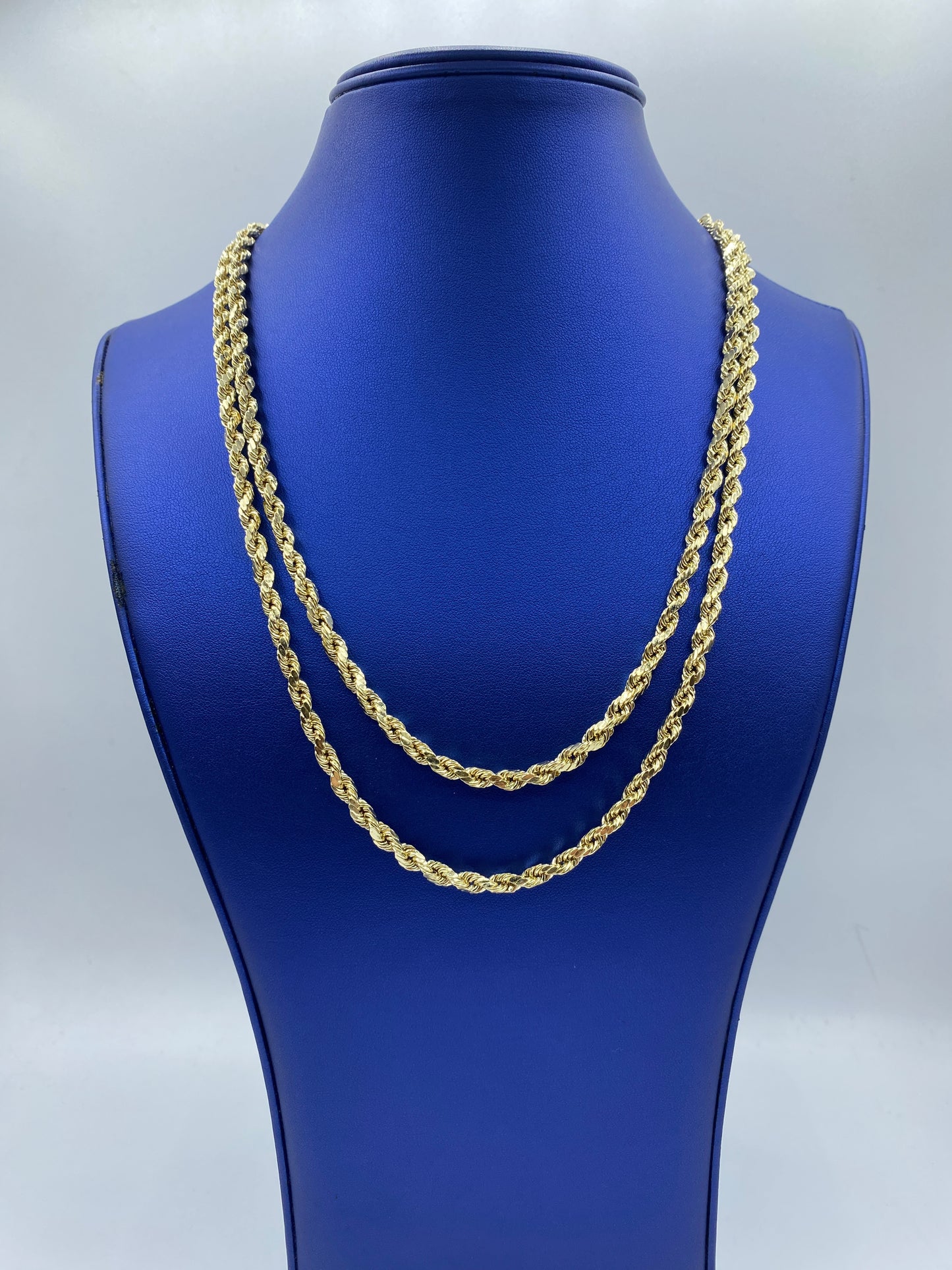 14k Gold Rope Chain 4.8mm