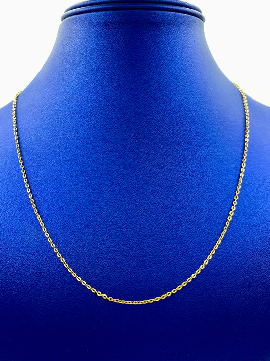 18K Gold Link Chain