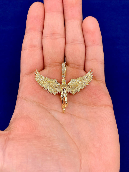 10k Winged Angel Pendant