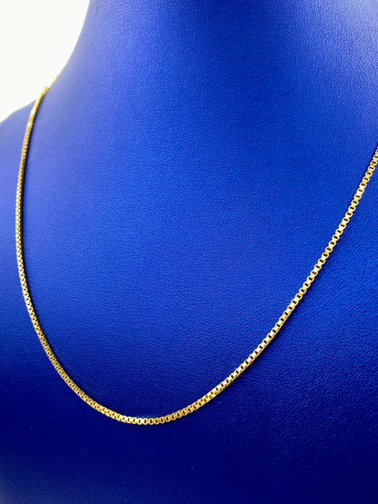 18K Gold Thick Link Chain