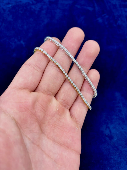 10k 2mm Diamond Dream Bracelet