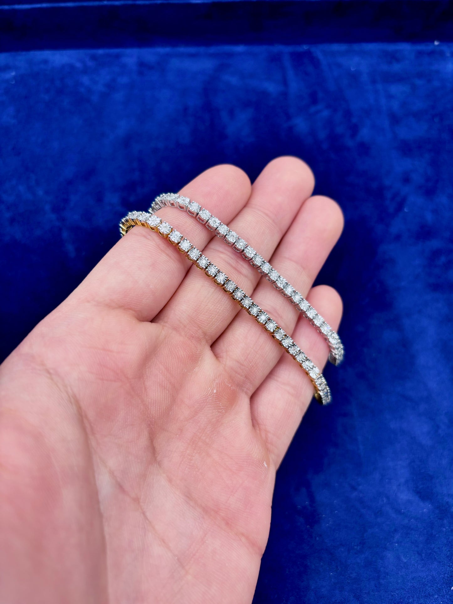 10k 3mm Diamond Dream Bracelet