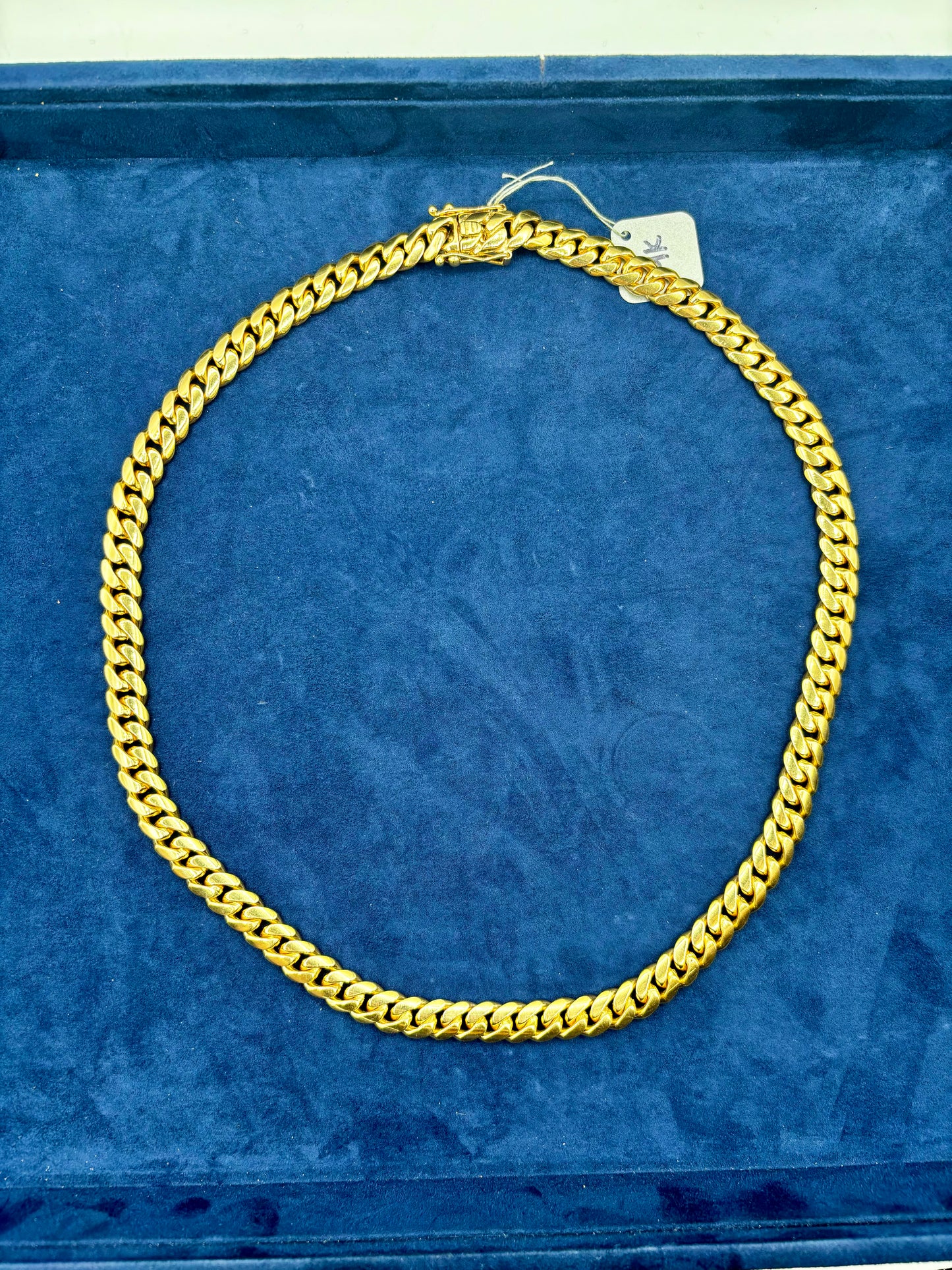 14K Cuban Link Chain 10.3mm 24"