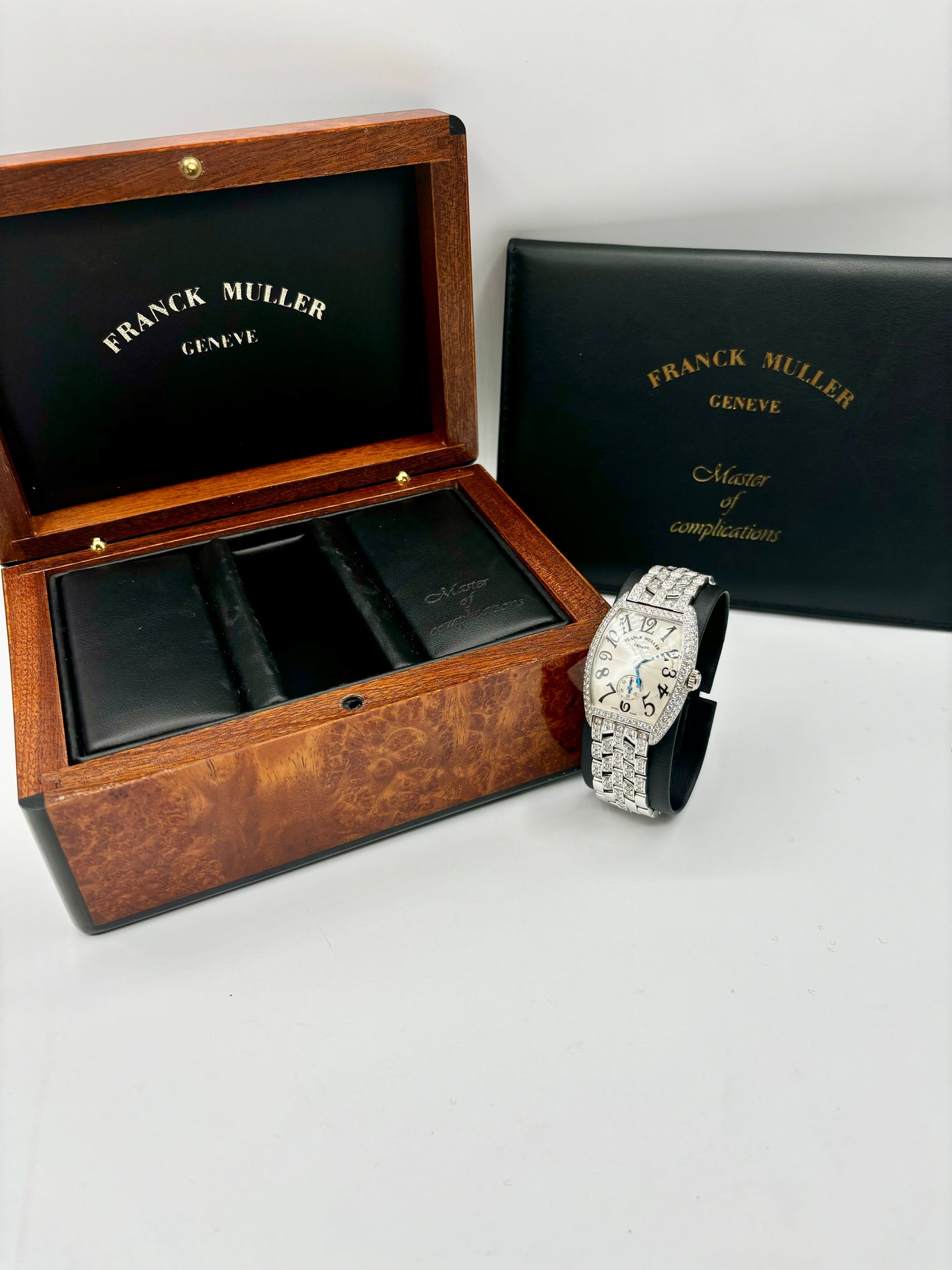 18K Franck Muller Geneve Watch With Diamond