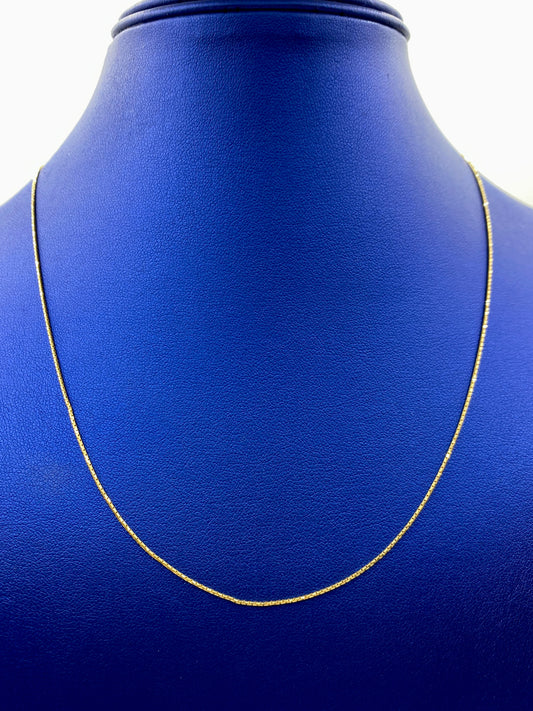 18K Gold Elegant Chain