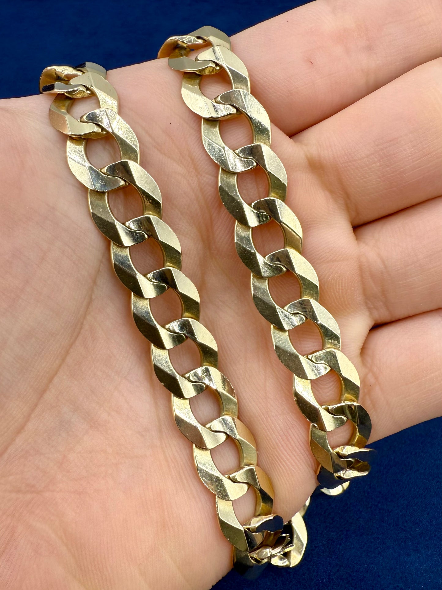 14k Italian Cuban Link Chain 11mm