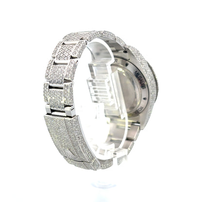 40mm Rolex Milgauss Full Diamond Bust-Down