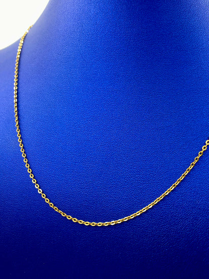 18K Gold Link Chain