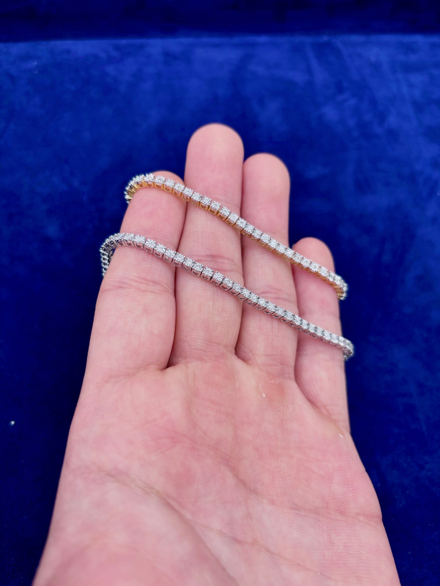 10k 2.5mm Diamond Dream Bracelet