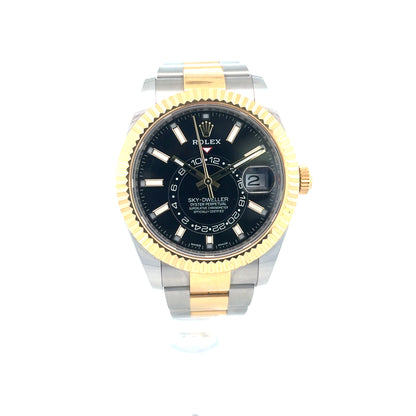 42mm Rolex Sky Dweller Two-Tone Oyster Band