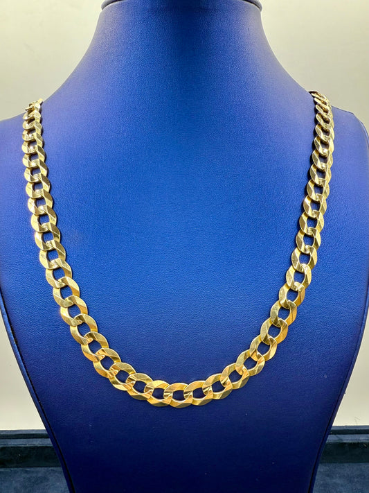 14k Italian Cuban Link Chain 11mm