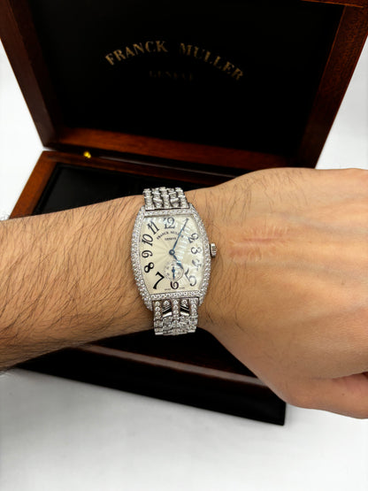 18K Franck Muller Geneve Watch With Diamond