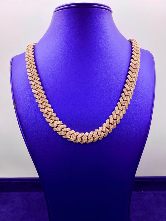 10k 13.5mm Gold Cuban Chain 22”