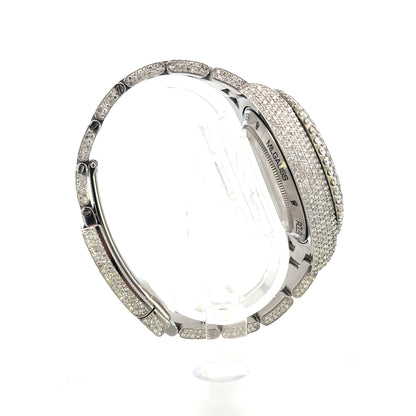 40mm Rolex Milgauss Full Diamond Bust-Down