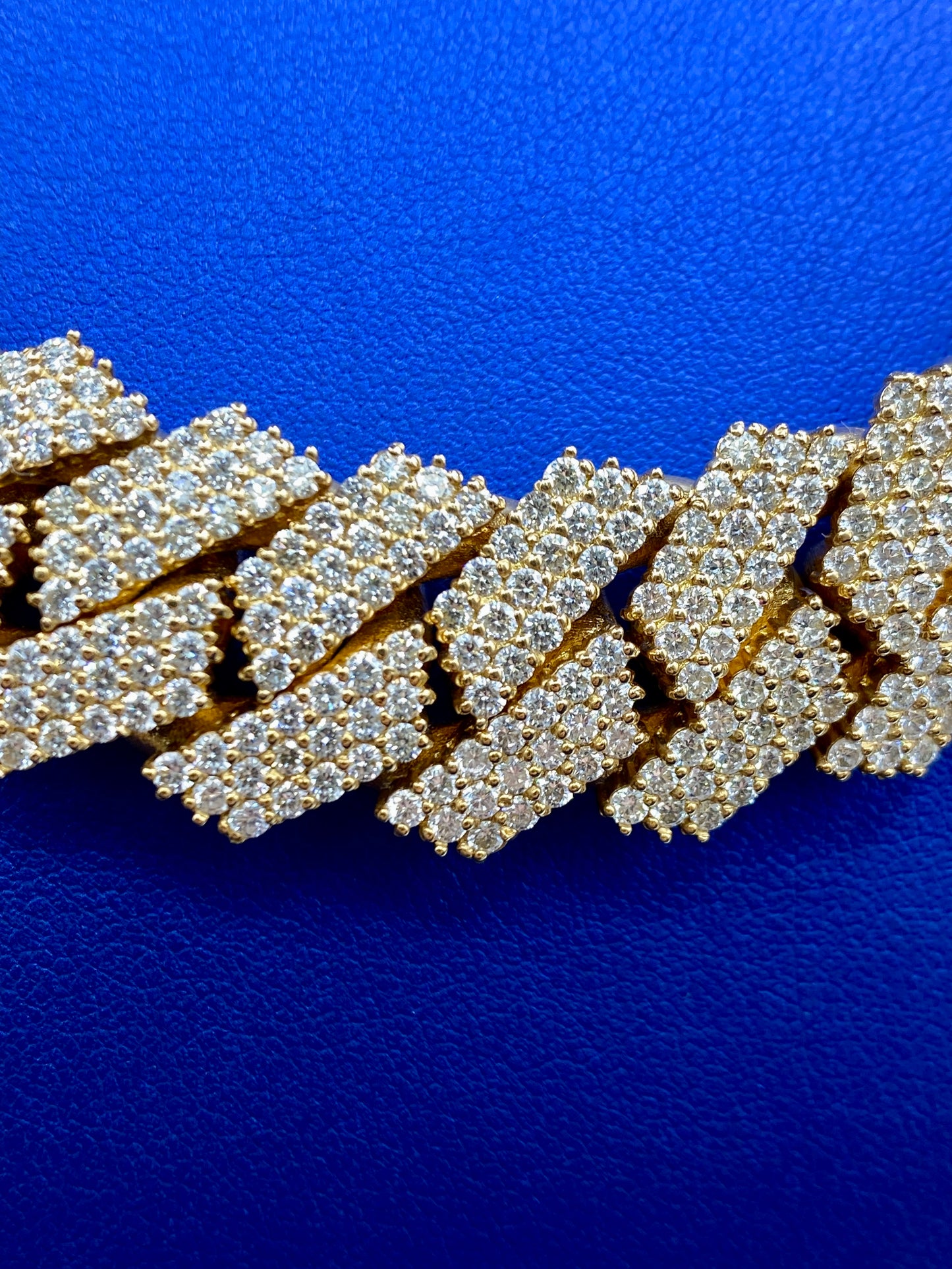14k Jumbo Diamond Cuban Chain 19mm