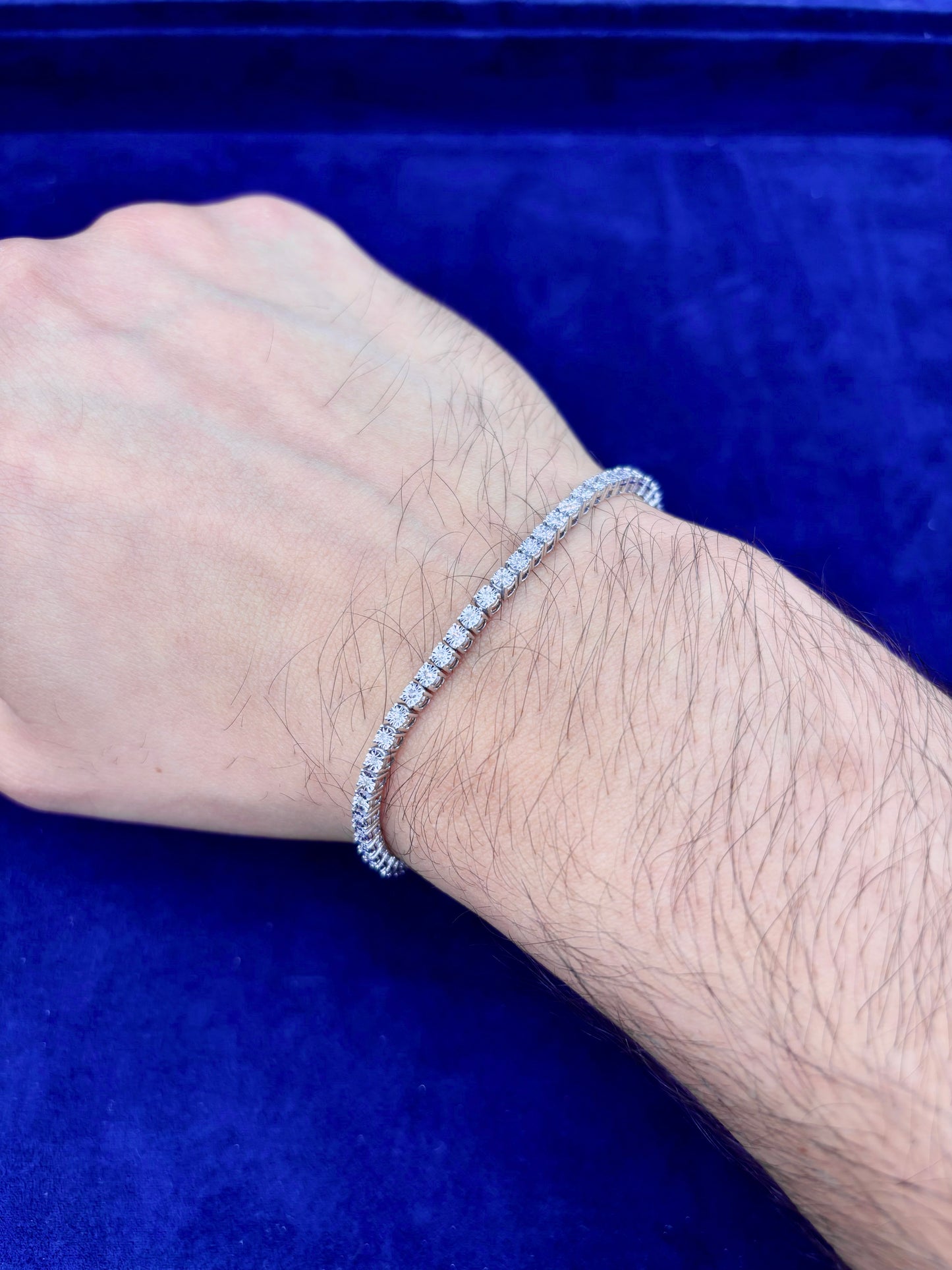 10k 2.5mm Diamond Dream Bracelet