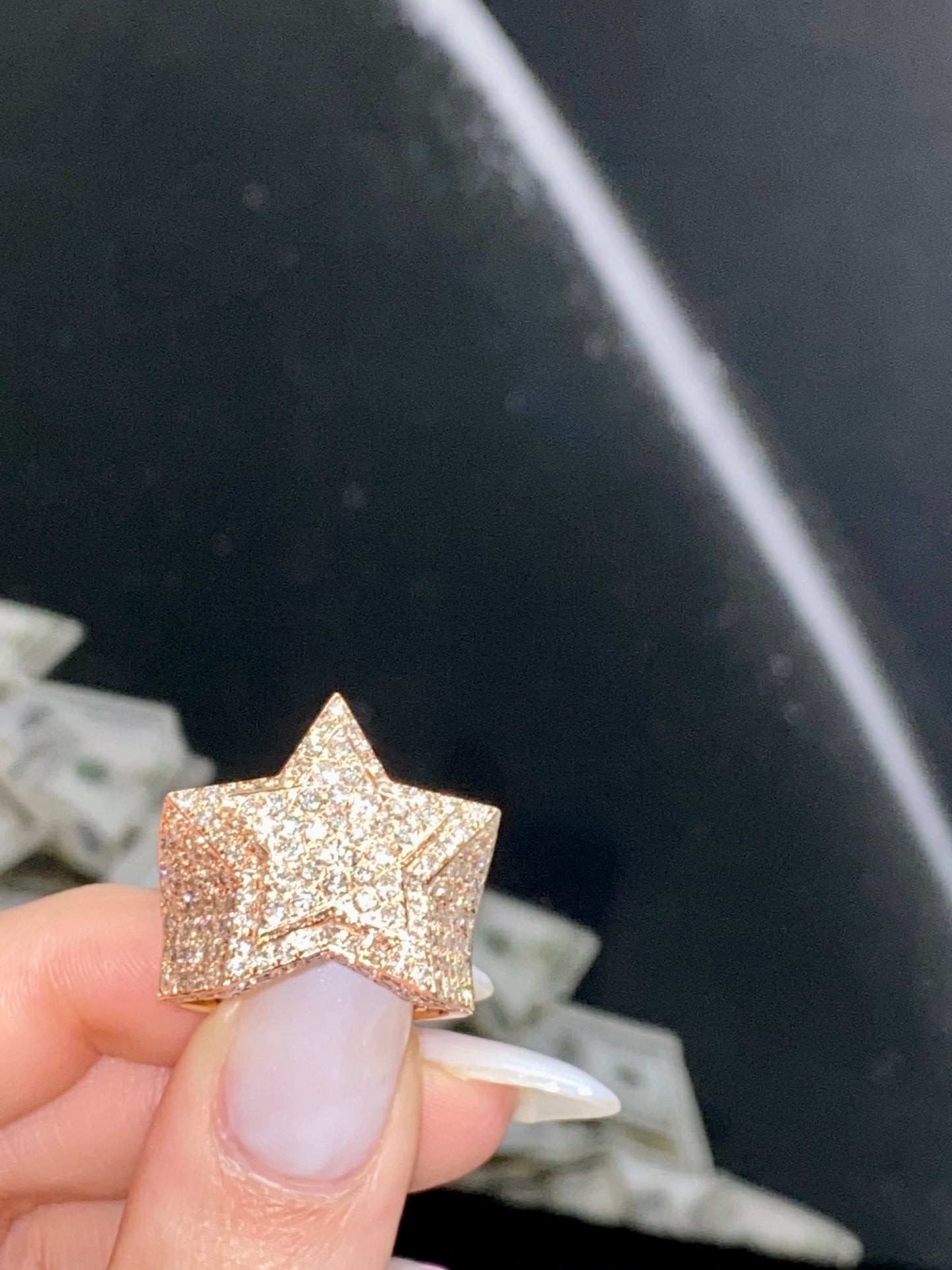 Cake Star 10K Gold Ring
