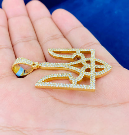 14k Ukrainian Coat Of Arms