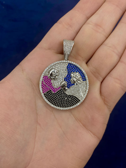 14k Custom Battle Pendant