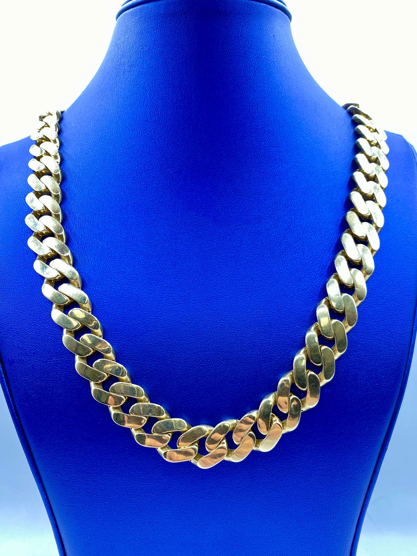 14k Gold 15.1mm Cuban Link Chain