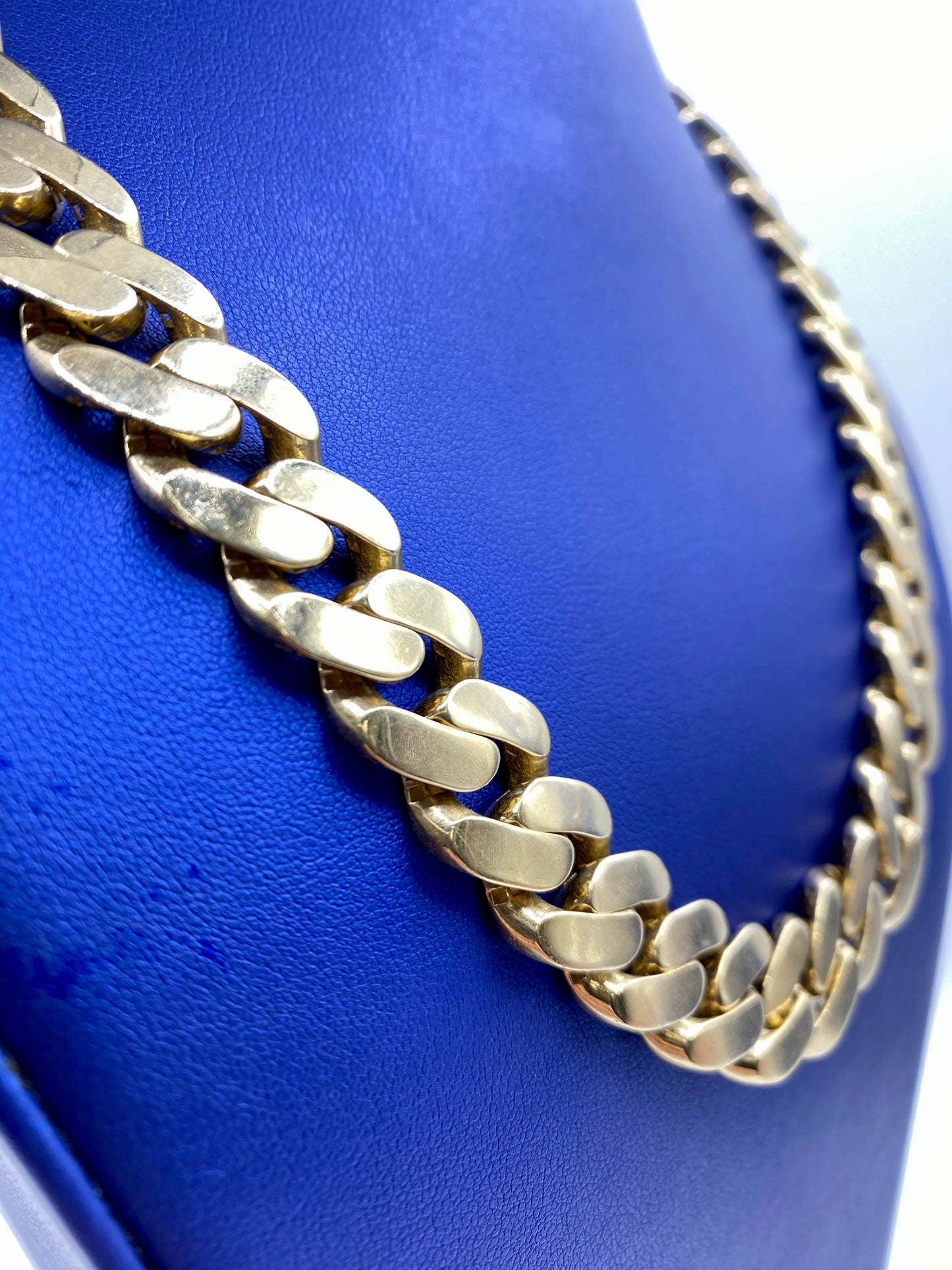 14k Gold 15.1mm Cuban Link Chain