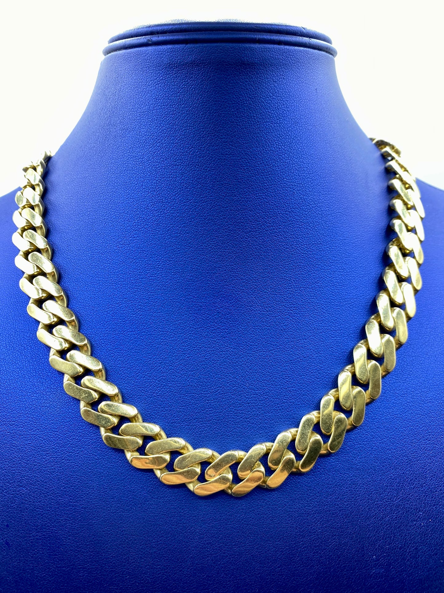 14k Gold 13.3mm Miami Cuban Link Chain