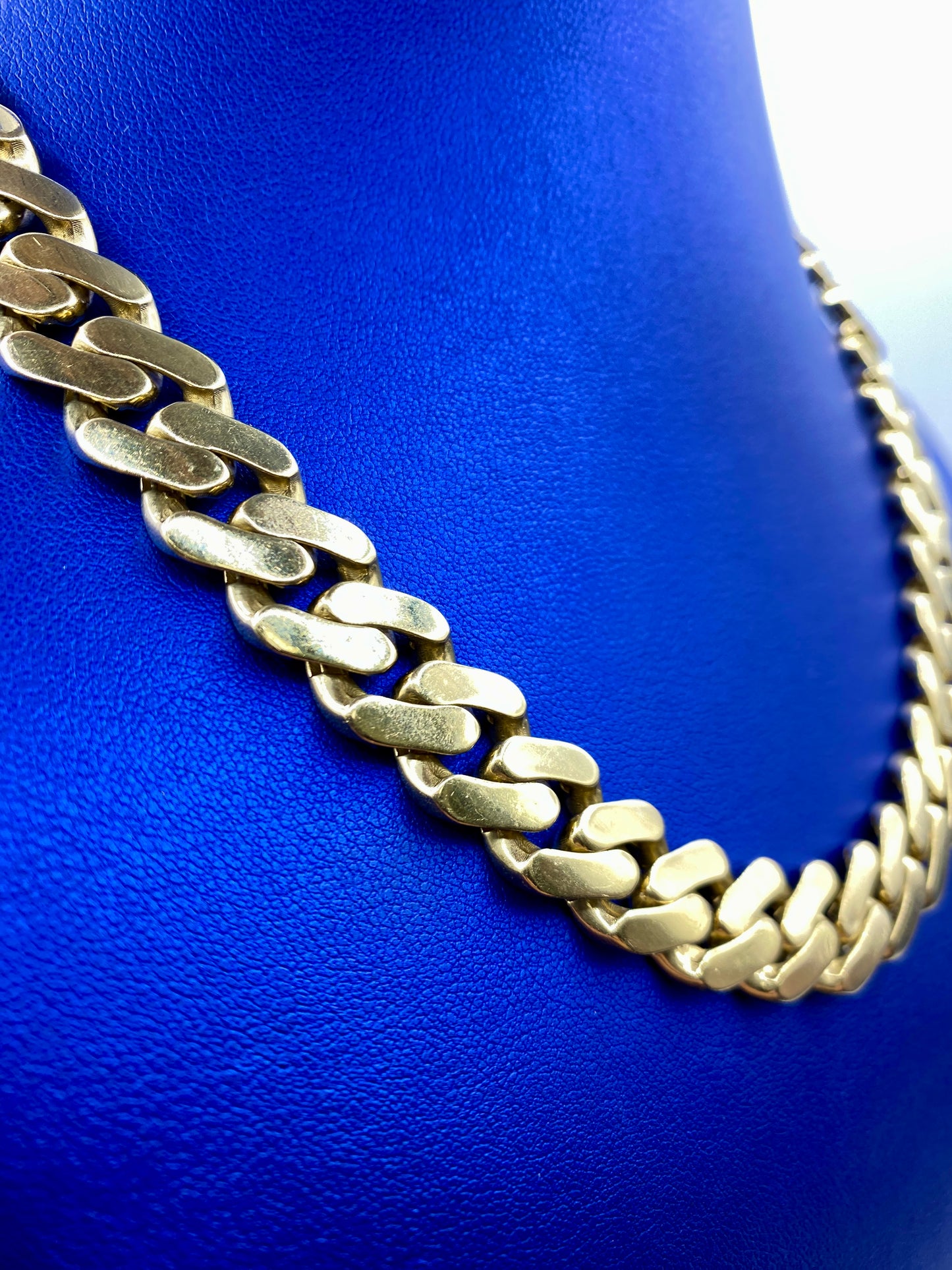 14k Gold 13.3mm Miami Cuban Link Chain