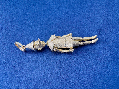 14K Gold Pinocchio Pendant