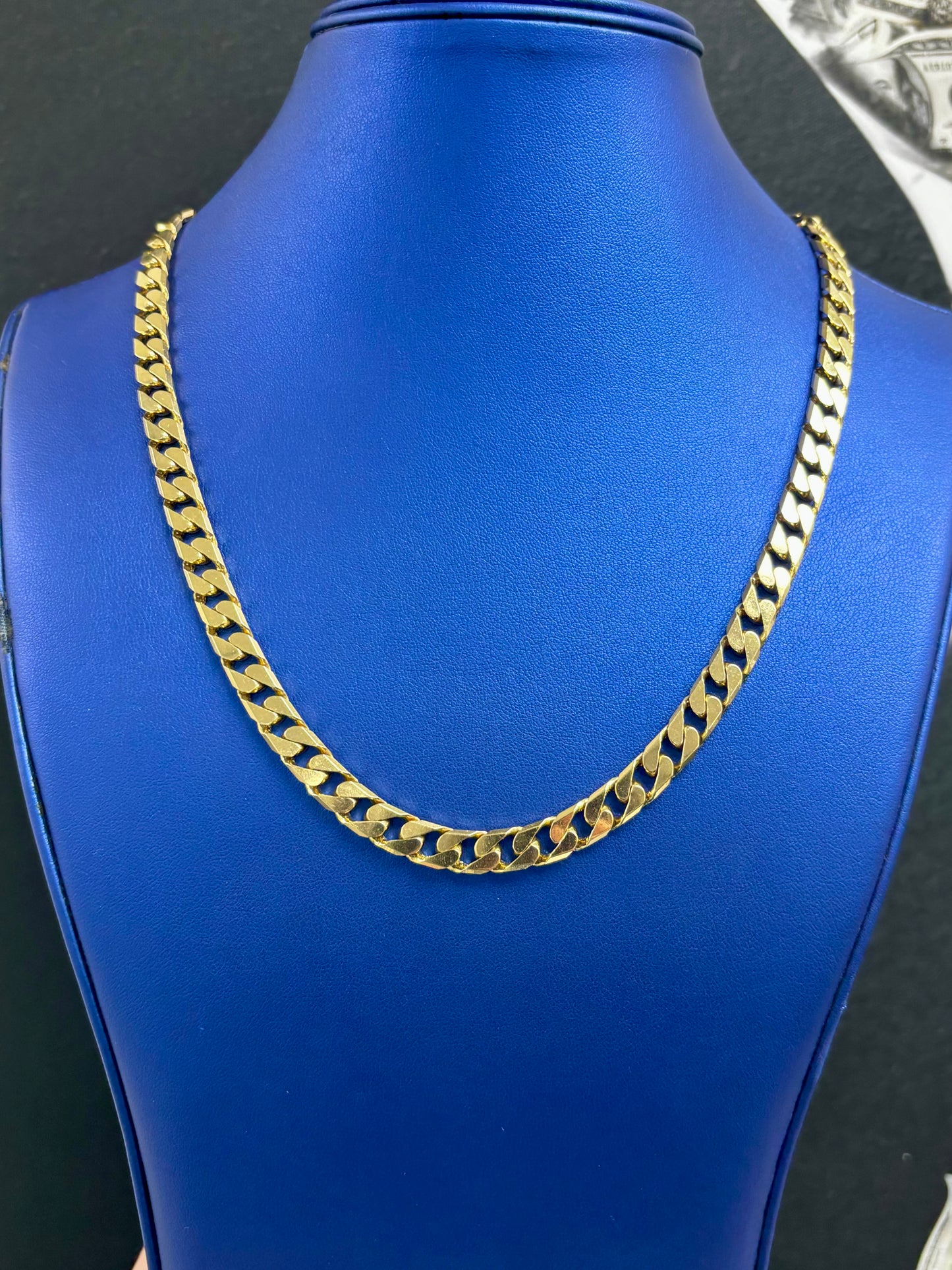 14k Curb Link Cuban Chain