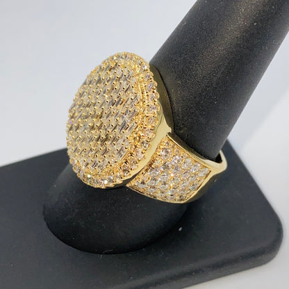 14K 22.3M Circle Diamond Ring