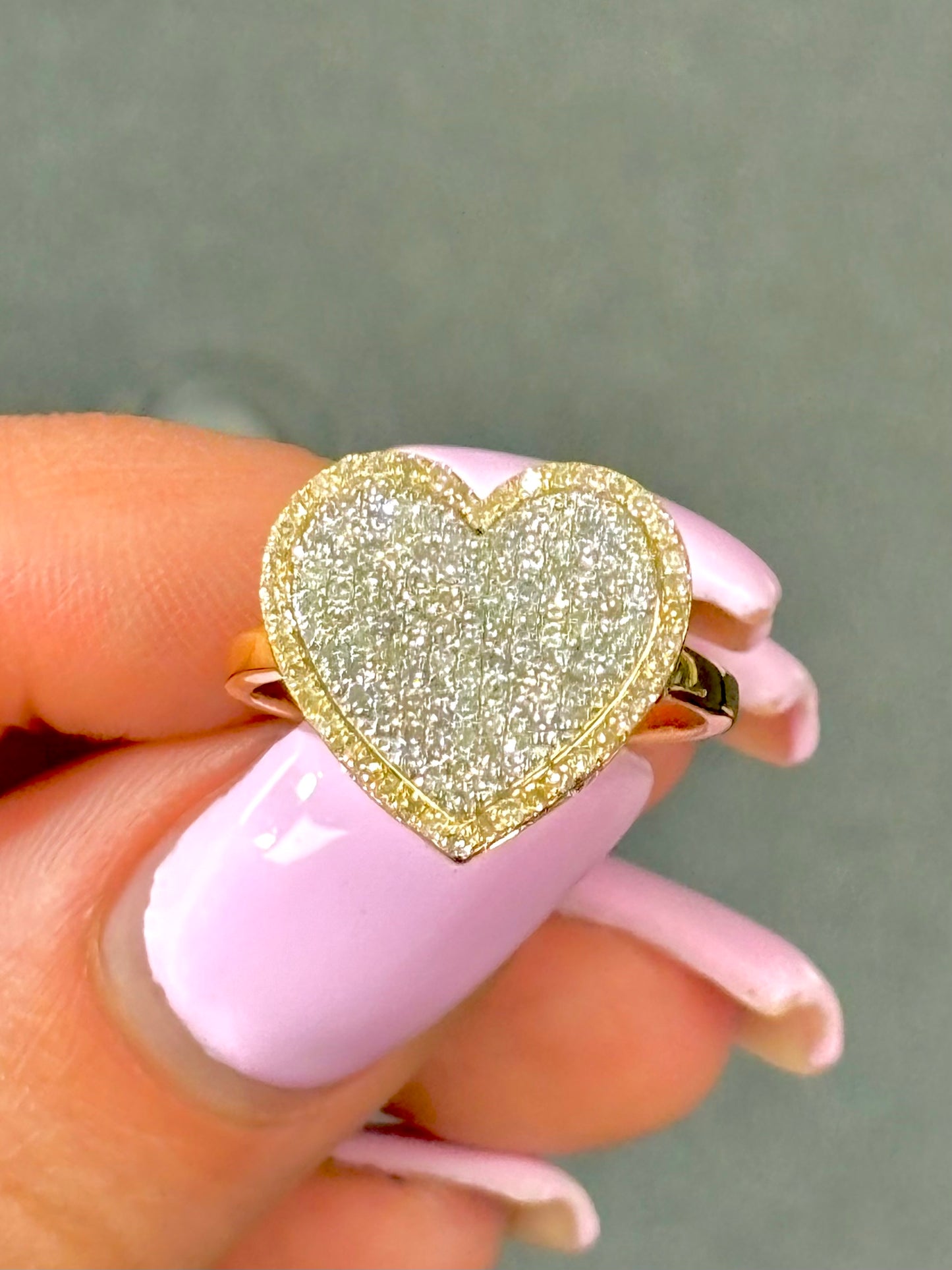 14K Corazon Heart Ring