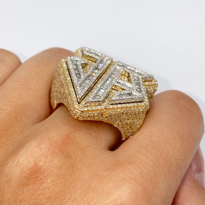 14K Custom Championship Diamond Ring