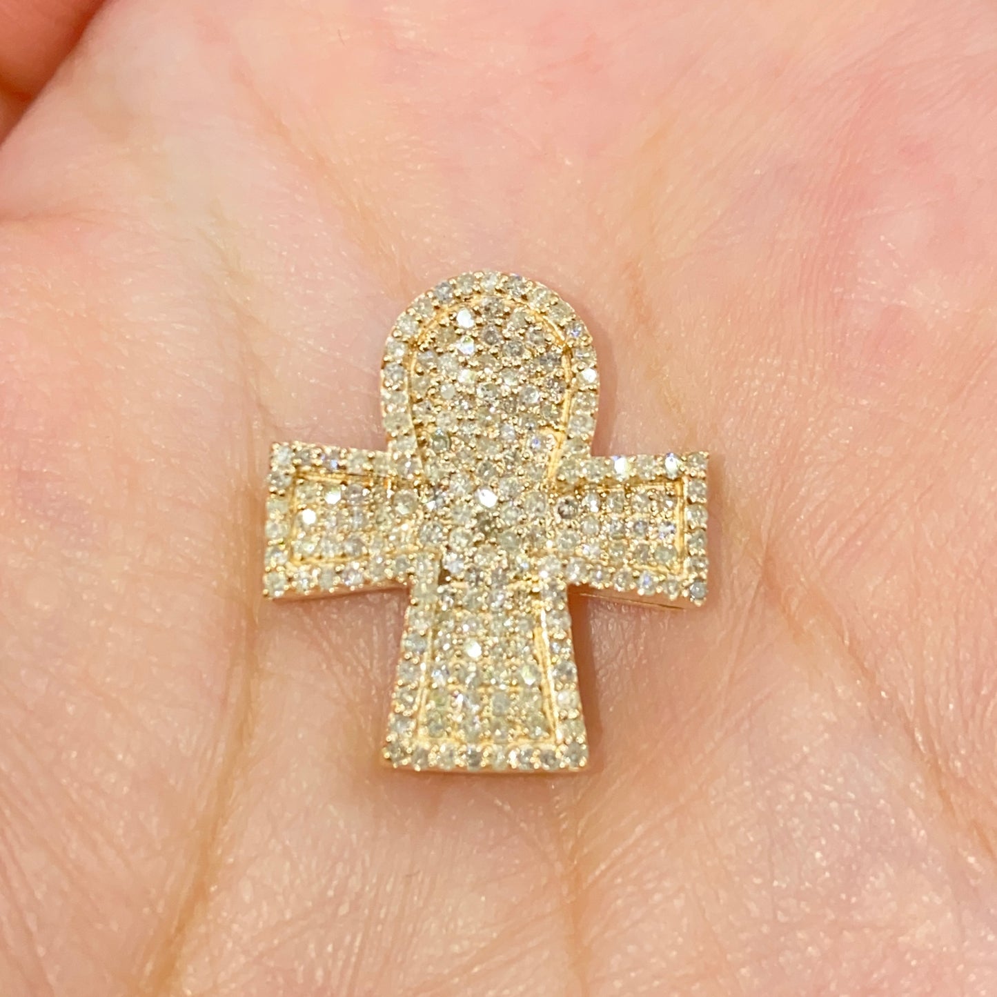 14K Robyn Ankh Diamond Pendant