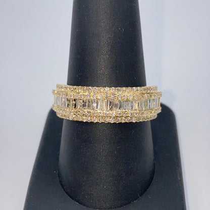 14K Succession Diamond Baguette Ring