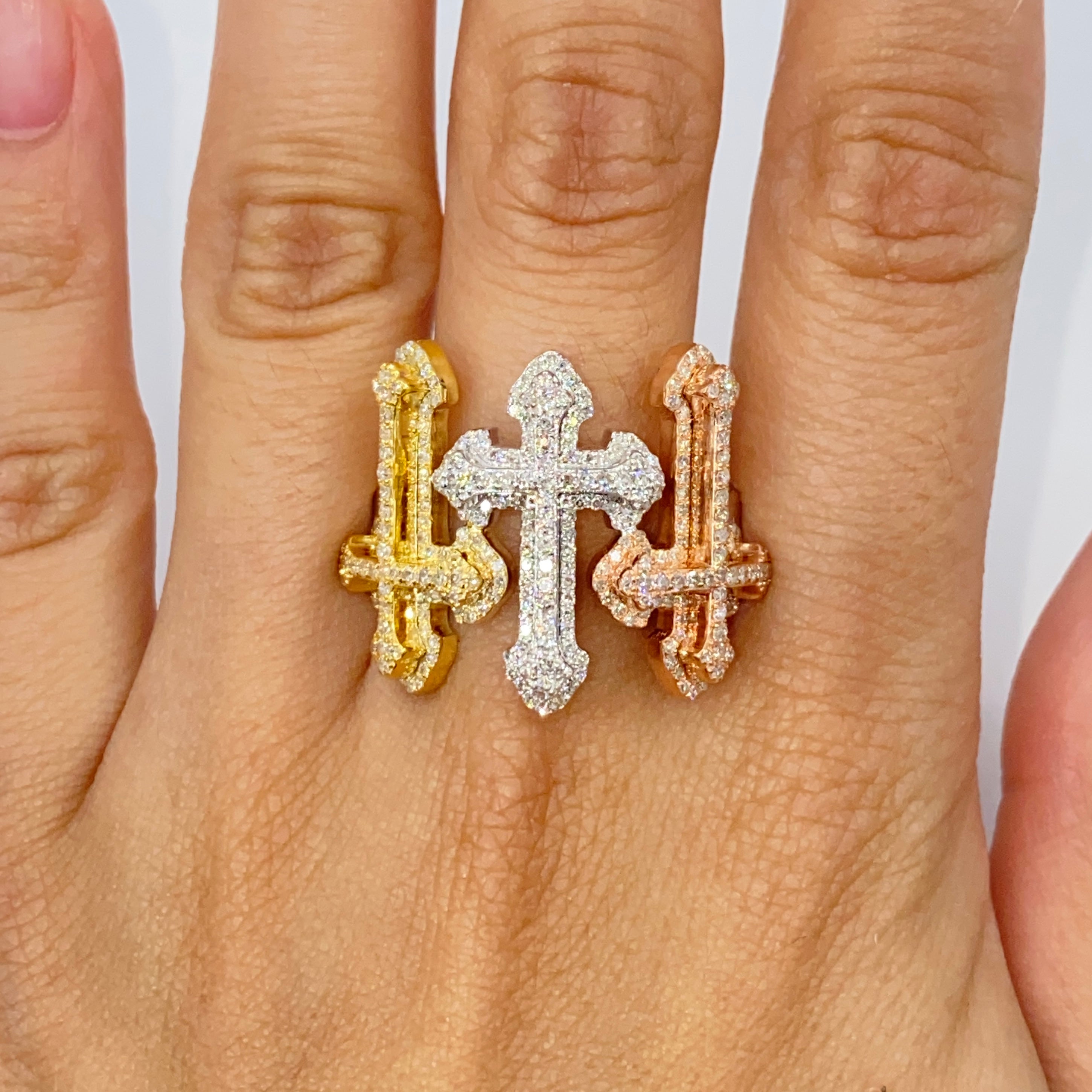 Holy hot sale cross ring