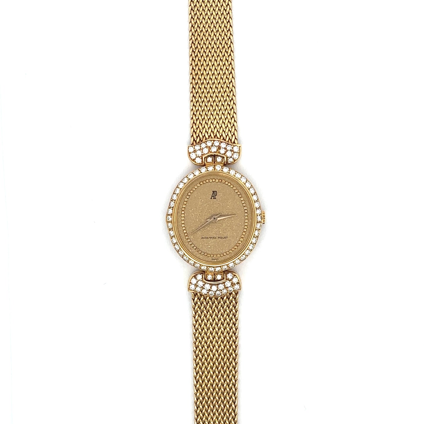 Audemars Piguet 18K Vintage Ladies Diamond Watch