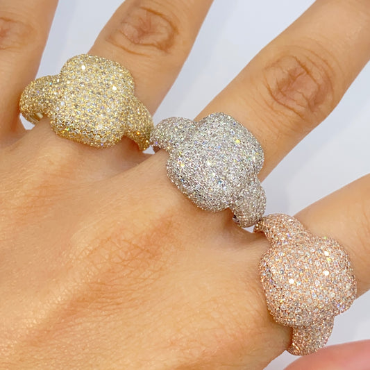 10K/14K Presidential Iced Diamond Ring