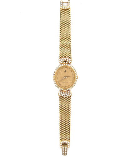 Audemars Piguet 18K Vintage Ladies Diamond Watch