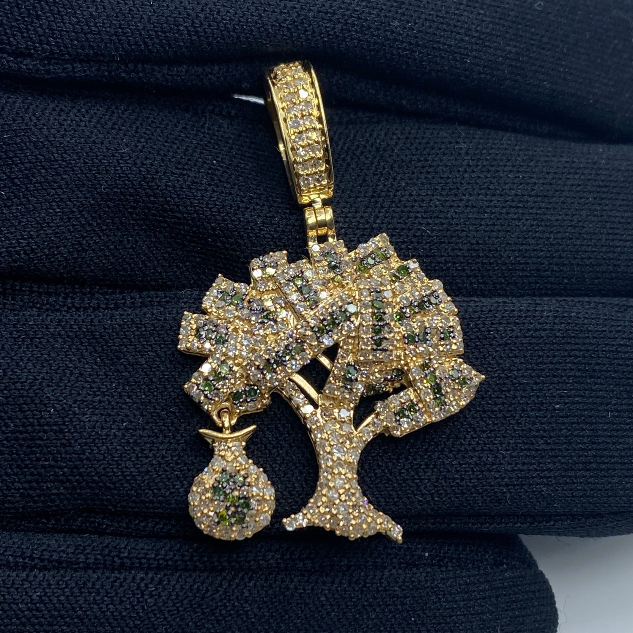 Money Tree Diamond Pendant 1.5ct – Jason's Jewelry Creations