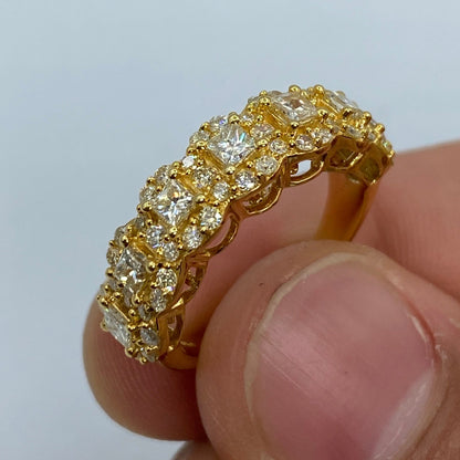 14K Eternal Diamond Ring