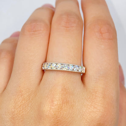 18K Jumbo Pavé Diamond Ring