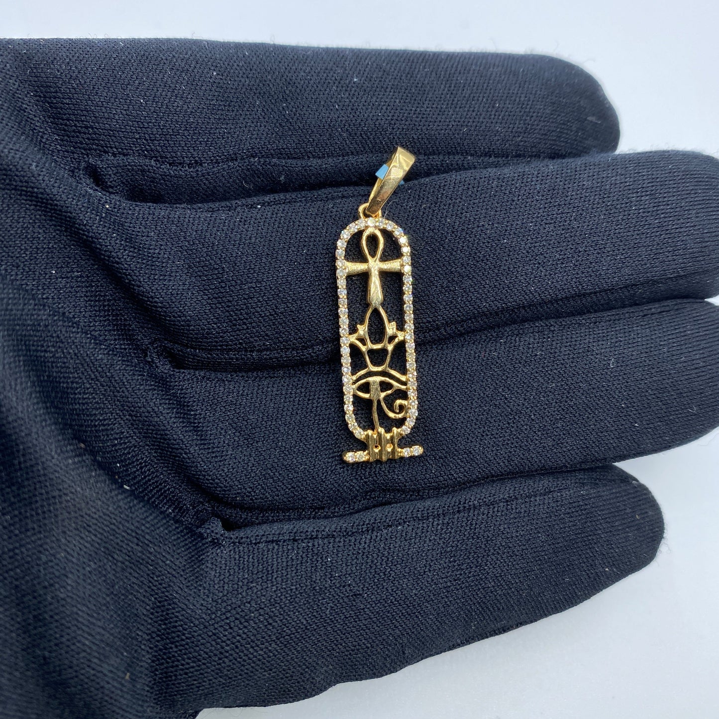 14k Cathedral Pendant