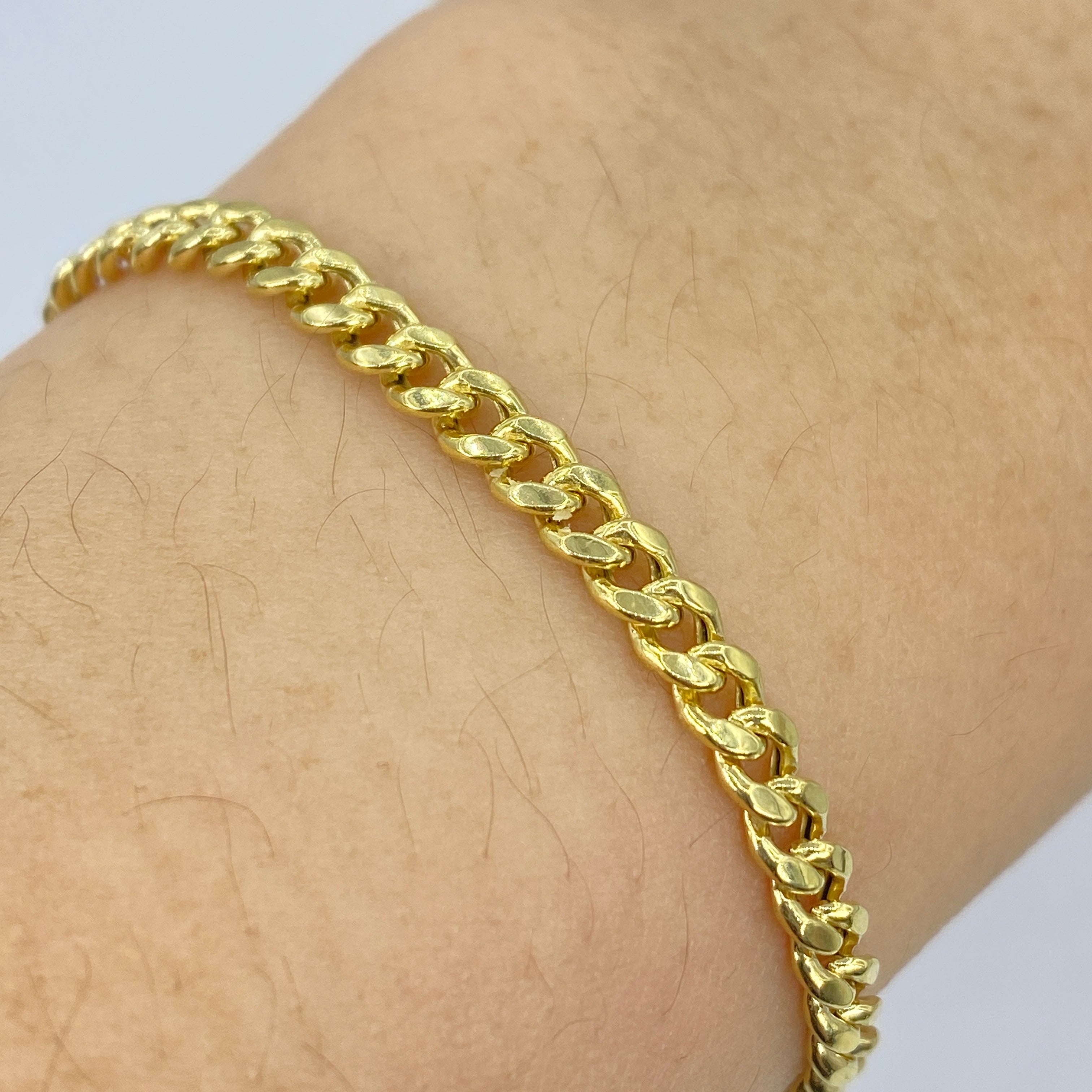 4mm miami clearance cuban link bracelet