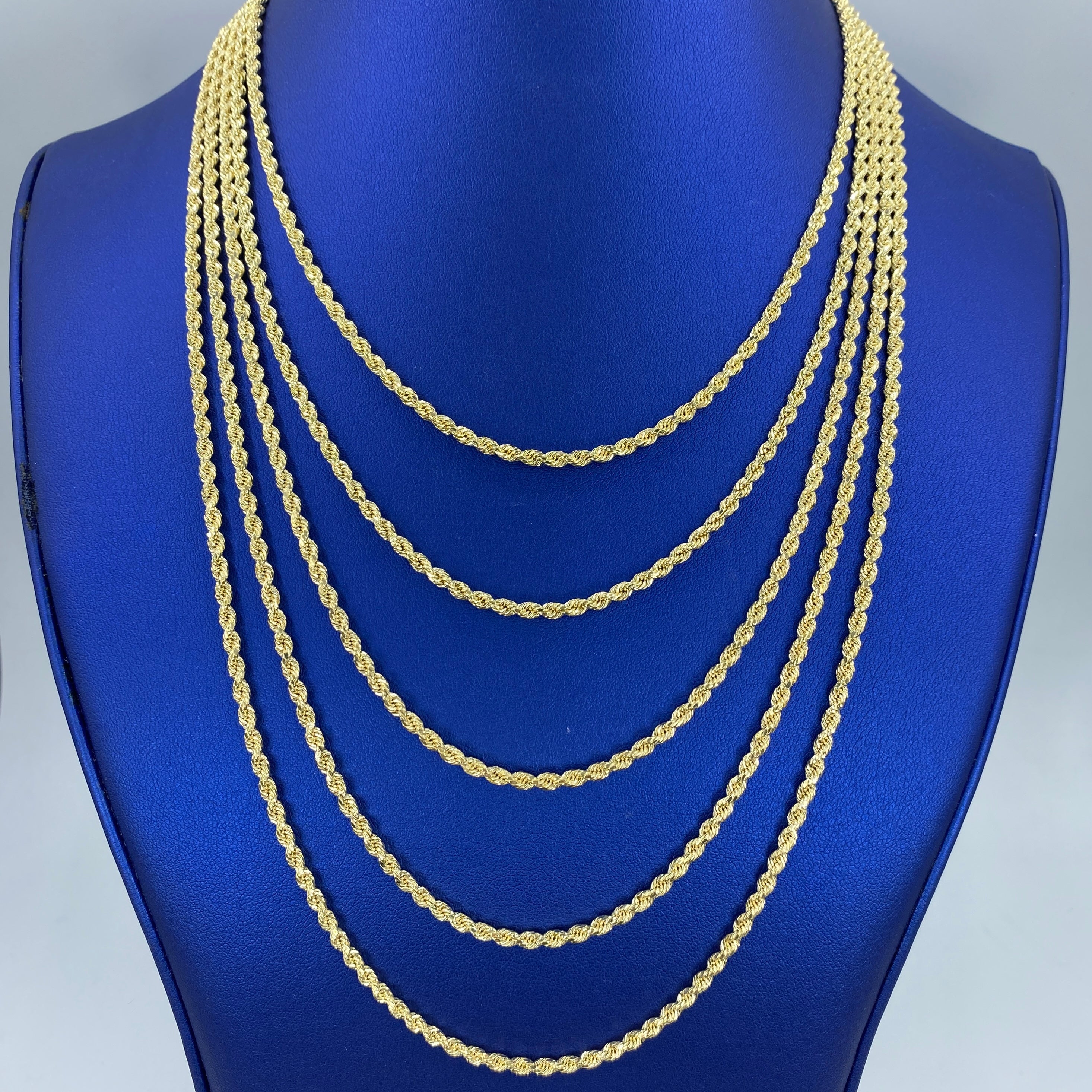 10k Yellow Gold Rope Chain 2 ロープチェーン