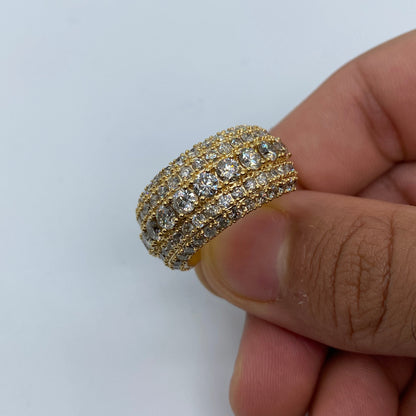 14K Muscle Diamond Ring