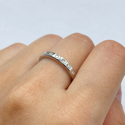 Platinum Orion Diamond Band Ring